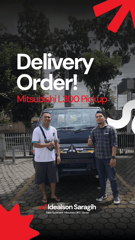 Serah terima unit Mitsubishi Xpander