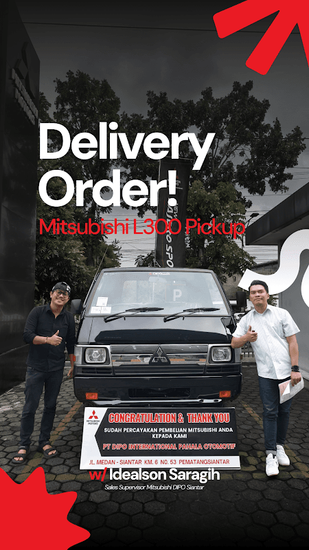Serah terima unit Mitsubishi Xpander
