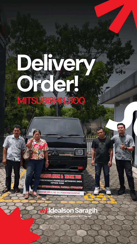 Serah terima unit Mitsubishi Xpander